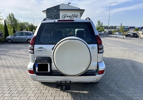 Toyota Land Cruiser cena 50900 przebieg: 243000, rok produkcji 2003 z Myślenice małe 92